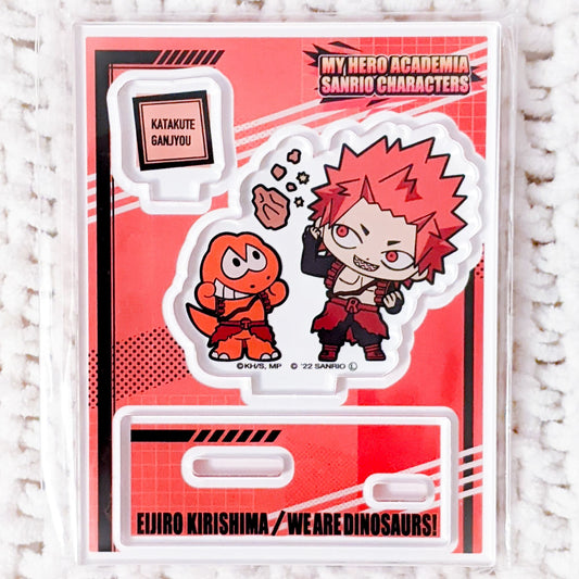 Eijiro Kirishima & Dinosaur My Hero Academia x Sanrio Anime Acrylic Figure Stand