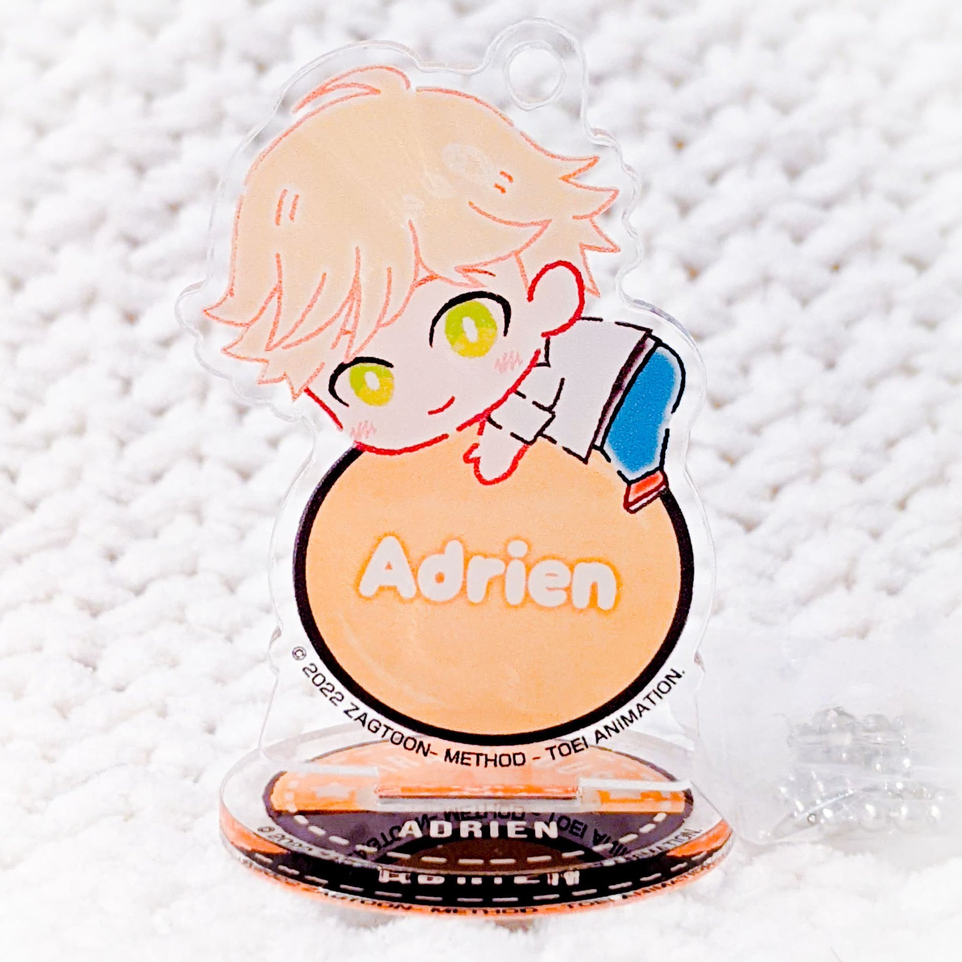 Adrien Agreste - Miraculous Ladybug Chibi Acrylic Figure Stand Keychain