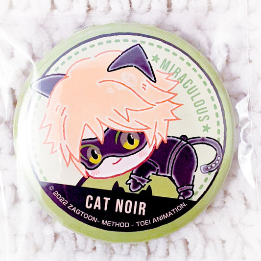 Chat Noir - Miraculous Ladybug Chibi Pin Badge Button