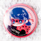 Ladybug - Miraculous Ladybug Chibi Pin Badge Button