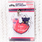 Tikki & Plagg - Miraculous Ladybug Chibi Heart Acrylic Keychain Bandai