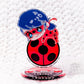 Ladybug - Miraculous Ladybug Chibi Acrylic Figure Stand Keychain