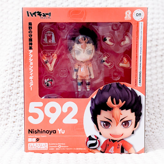 Nishinoya Yu Haikyuu Anime Nendoroid Figure 592 Good Smile Company