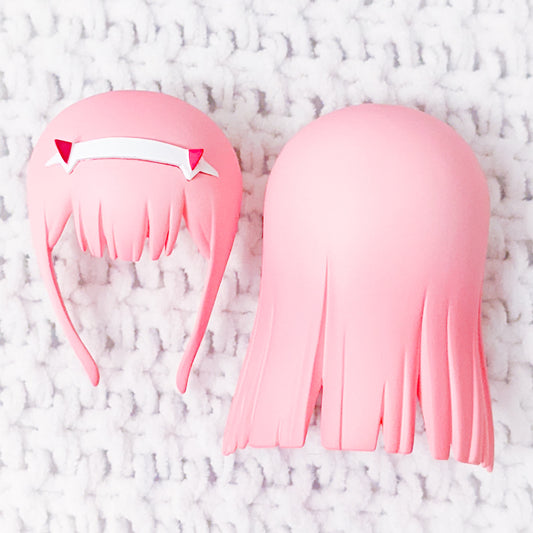 Long Pink Hair Nendoroid Figure Piece Good Smile Company