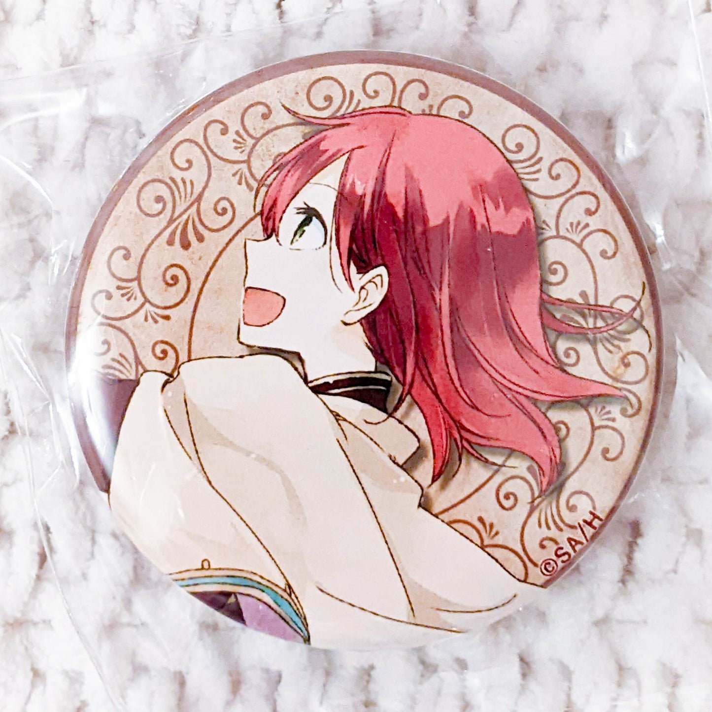 Shirayuki - Snow White With The Red Hair Anime Pin Badge Button
