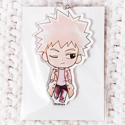 Teruki (Teru) Hanazawa - Mob Psycho 100 x Cafe Honpo Anime Acrylic Keychain