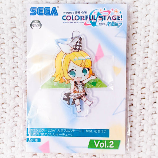 Kagamine Rin - Project Sekai Hatsune Miku Colorful Stage Acrylic Keychain Stand