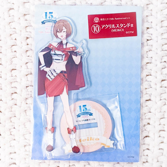 Meiko - Vocaloid Hatsune Miku 15th Anniversary Acrylic Figure Stand