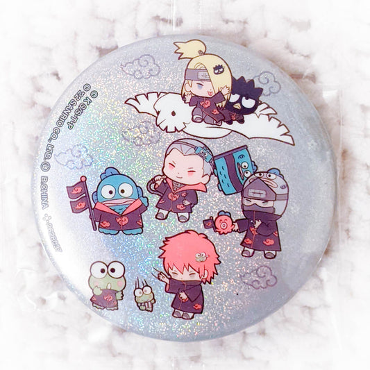 The Akatsuki Naruto Shippuden x Sanrio Pin Badge Button