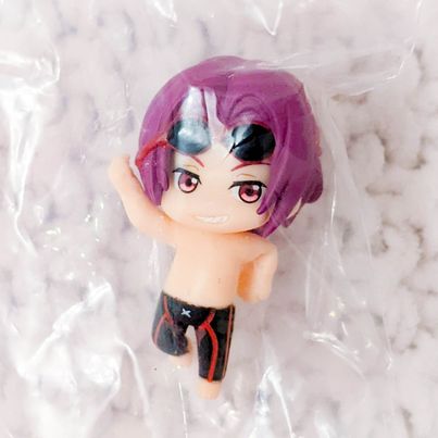 Rin Matsuoka Free! Swim Club Ochatomo Mini Figure Coaster Set