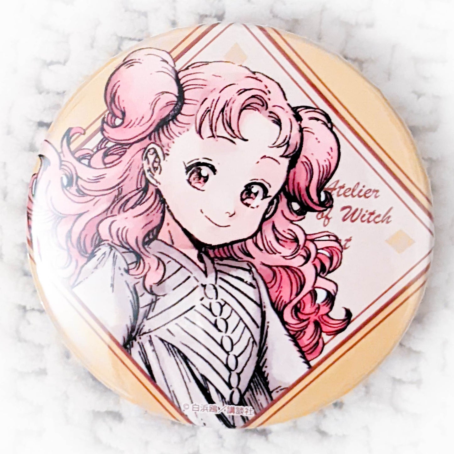 Tetia Witch Hat Atelier Manga Art Pin Badge Button
