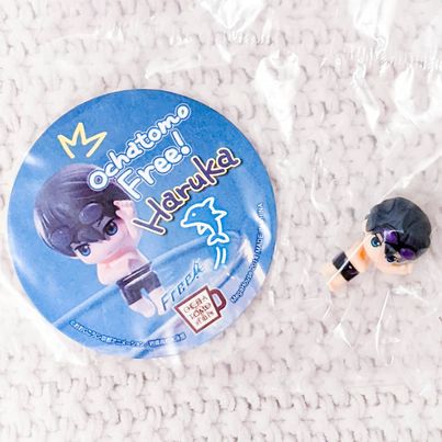 Haruka Nanase Free! Swim Club Ochatomo Mini Figure Coaster Set