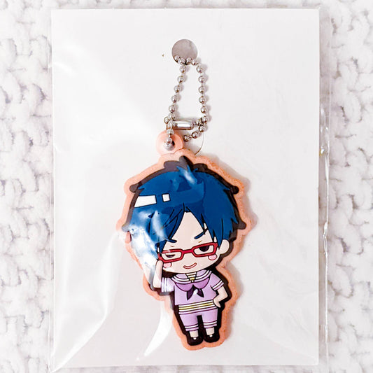 Rei Ryuugazaki Free! Eternal Summer Flower Afternoon Rubber Strap