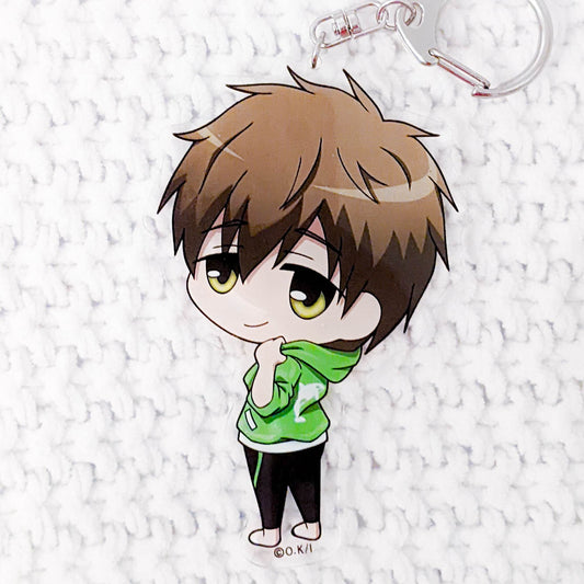 Makoto Tachibana Free! Swim Club Acrylic Keychain