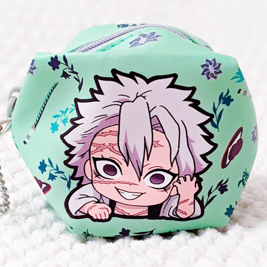 Sanemi Shinazugawa - Demon Slayer Kimetsu no Yaiba Mini Keychain Coin Purse