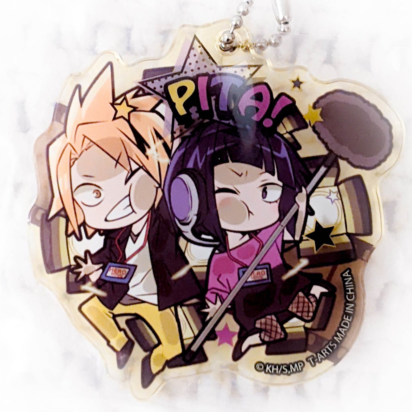 Kaminari Denki & Kyoko Jiro - My Hero Academia Anime Pita Acrylic Keychain