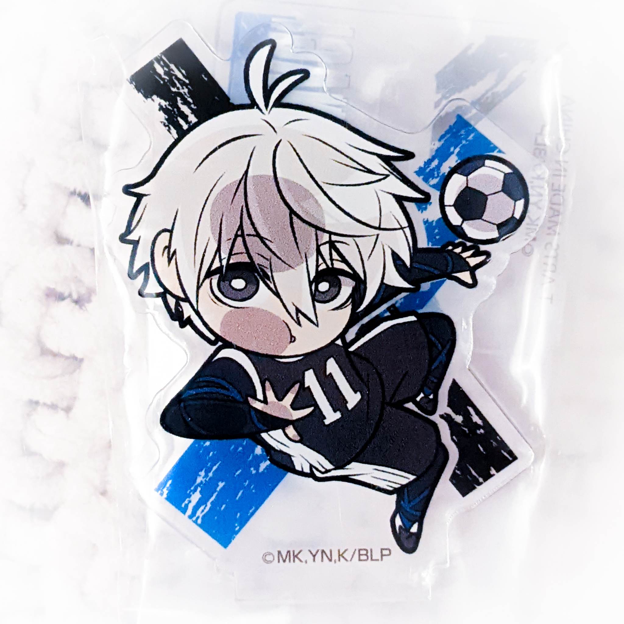 Seishiro Nagi - BLUELOCK Anime Pita! Mini Blue Lock Acrylic Figure Sta ...