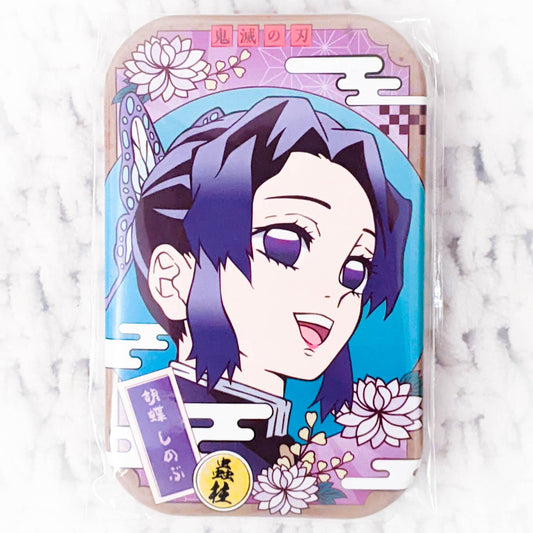 Shinobu Kocho - Demon Slayer Kimetsu no Yaiba Square Pin Badge Button