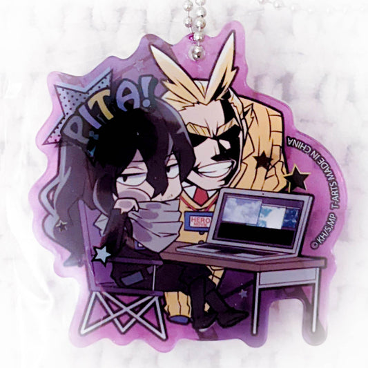 Shota Aizawa & All Might - My Hero Academia Anime Pita Acrylic Keychain