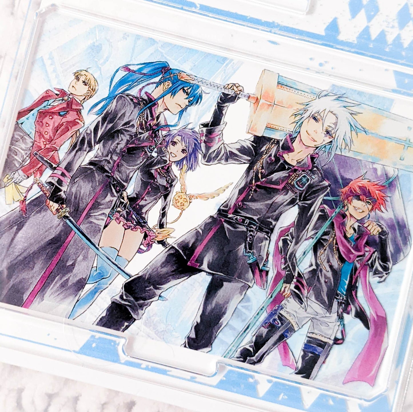 Allen Kanda Lavi Lenalee Link Group - D.Gray-Man World Art Exhibition Acrylic Stand