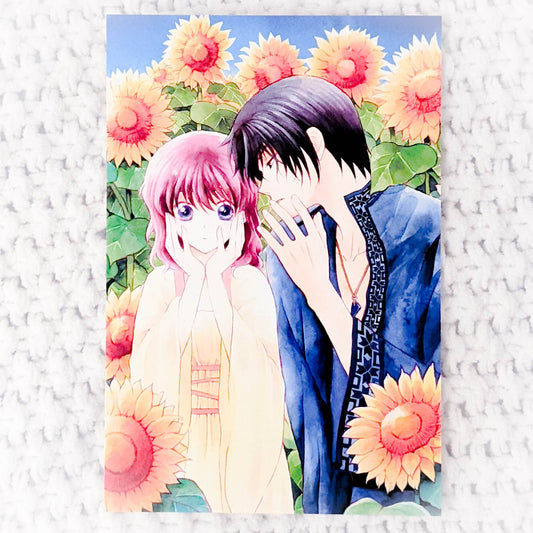 Princess Yona & Son Hak (Sunflower) - Yona of the Dawn Manga Art Card