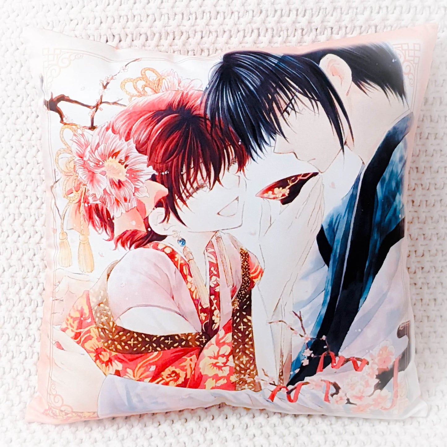 Princess Yona & Son Hak - Yona of the Dawn Manga Art Double Sided Cushion Pillow