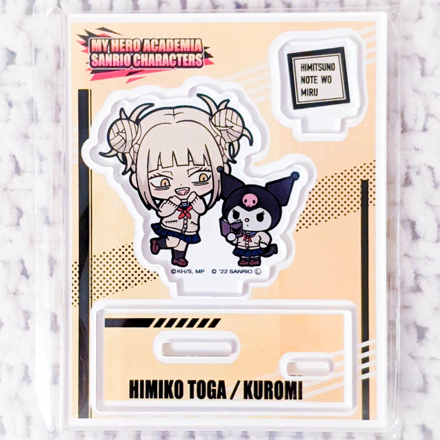 Himiko Toga & Kuromi My Hero Academia x Sanrio Anime Acrylic Figure Stand