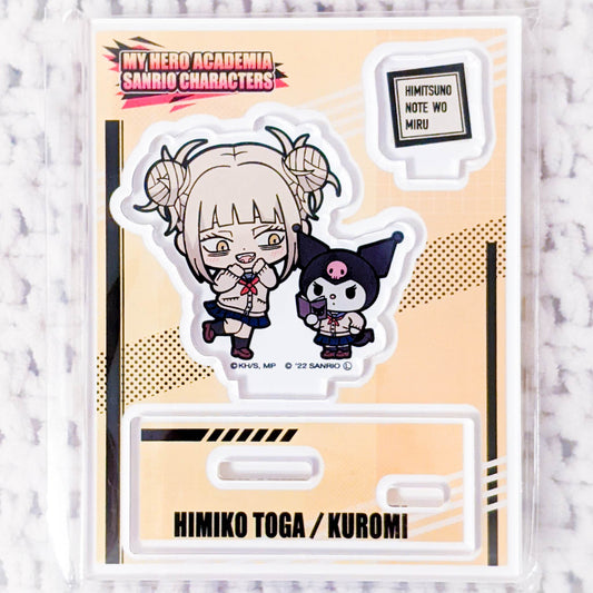 Himiko Toga & Kuromi My Hero Academia x Sanrio Anime Acrylic Figure Stand