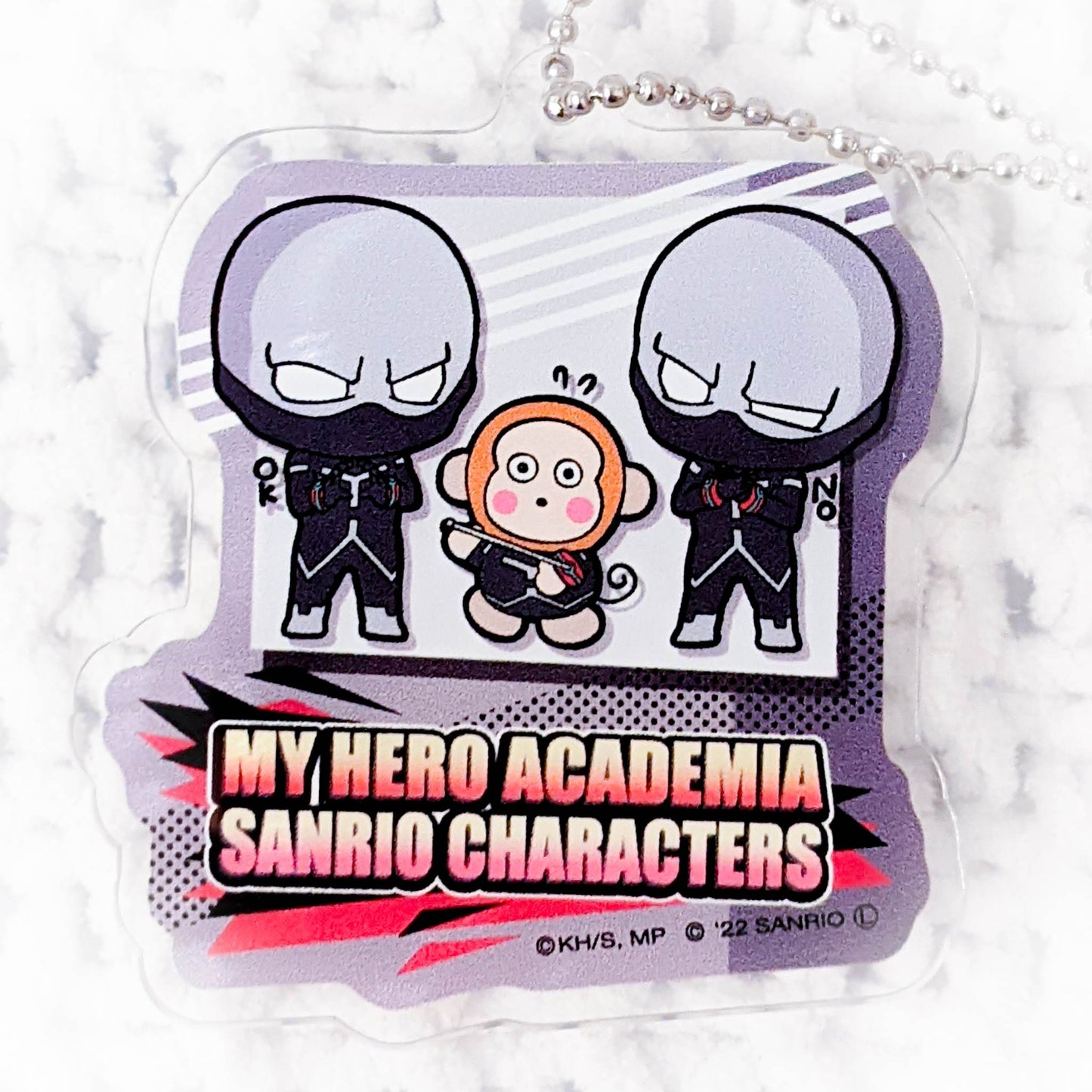 Twice & Monkichi - My Hero Academia x Sanrio Anime Acrylic Keychain