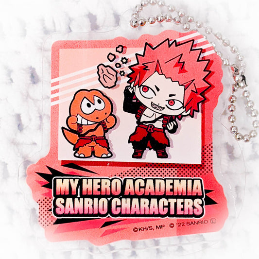 Eijiro Kirishima & Dinosaur - My Hero Academia x Sanrio Anime Acrylic Keychain