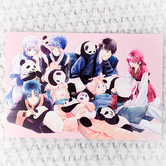 Yona of the Dawn Group (Pandas) - Yona of the Dawn Manga Art Card