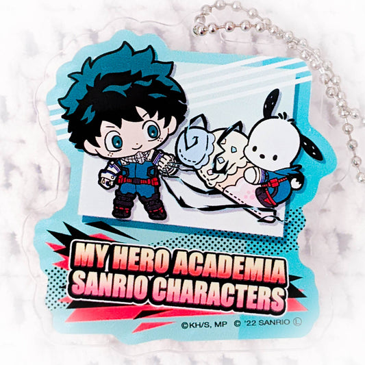 Izuku Midoriya & Pochacco - My Hero Academia x Sanrio Anime Acrylic Keychain