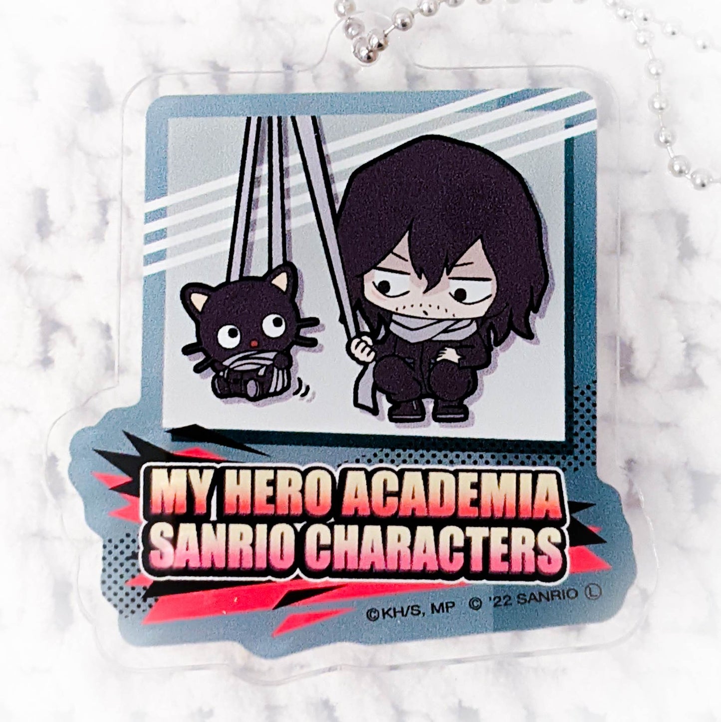 Shota Aizawa & Chococat - My Hero Academia x Sanrio Anime Acrylic Keychain