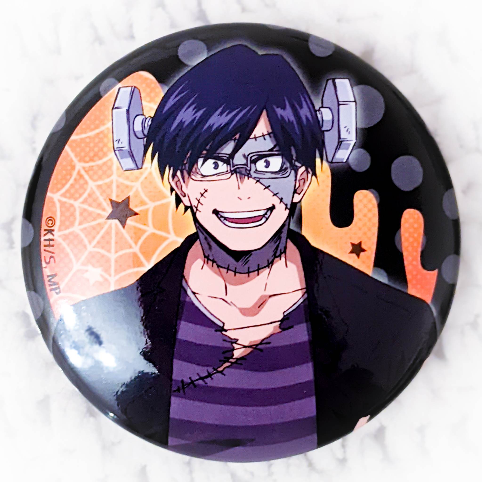 Tenya Iida - My Hero Academia Anime Halloween ver. Pin Badge Button ...