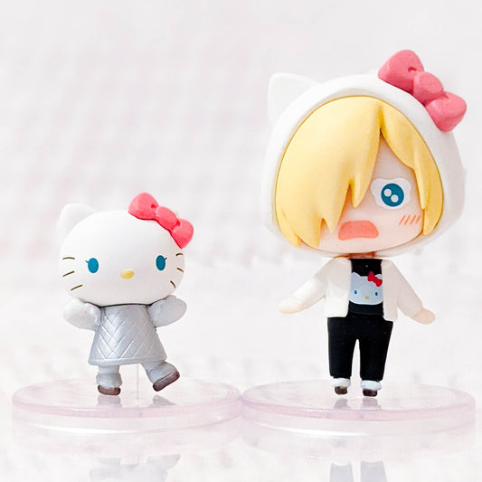 Yuri Plisetsky & Hello Kitty - Yuri!!! On Ice x Sanrio Anime Mini Figure Set