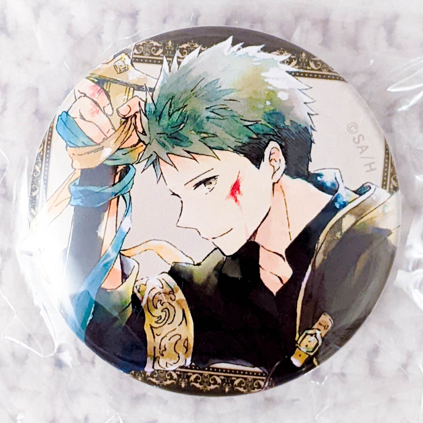 Mitsuhide Lowen - Snow White With The Red Hair Anime Pin Badge Button