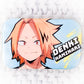 Kaminari Denki - My Hero Academia Anime Square Pin Badge Button