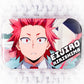 Eijiro Kirishima - My Hero Academia Anime Square Pin Badge Button
