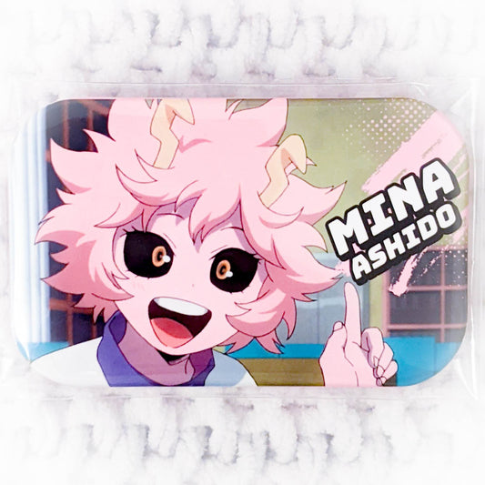Mina Ashido - My Hero Academia Anime Square Pin Badge Button