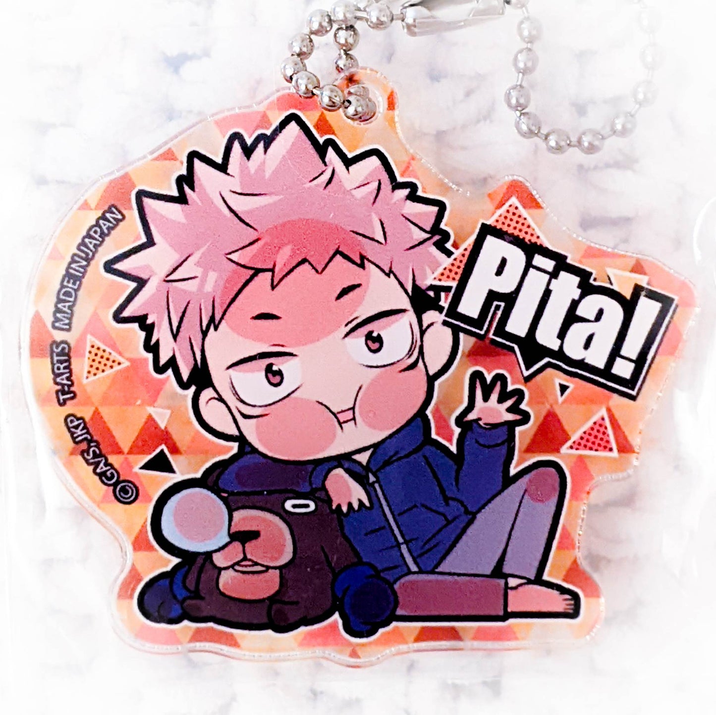 Yuji Itadori - Jujutsu Kaisen Anime Pita Acrylic Keychain