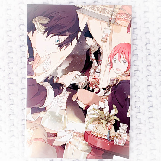 Ryuu Shirayuki & Obi - Snow White with the Red Hair Manga Art 15th Anniversary Postcard
