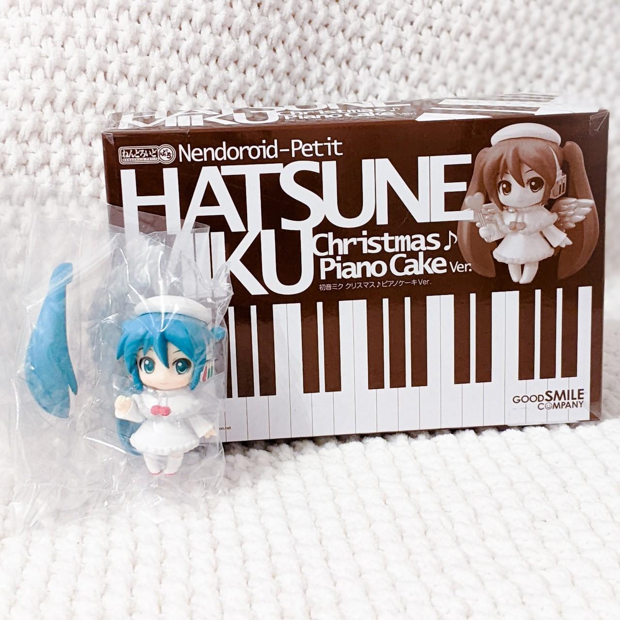 Hatsune Miku Christmas Piano Cake Angel Vocaloid Nendoroid Petite Figure