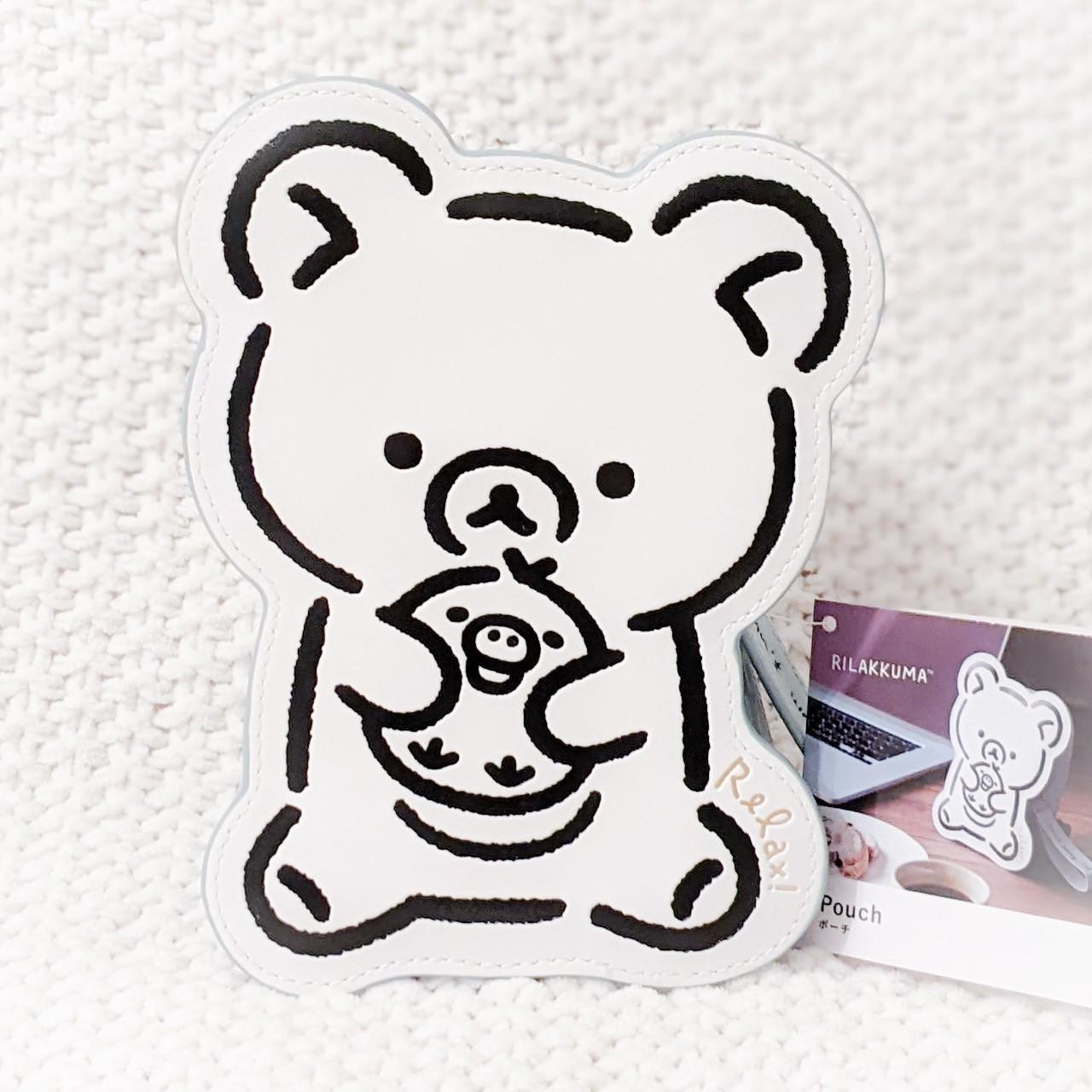 Rilakkuma Style Rilakkuma's Messages Bear Pouch w/ Kiiroitori San-x