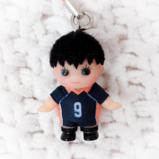 Tobio Kageyama Haikyuu Anime Kewpie Doll Figure Keychain Strap