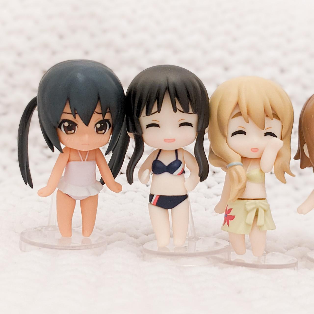K-ON Nendoroid Petite Figure Beach Day Swimsuit Full Set Good Smile Company