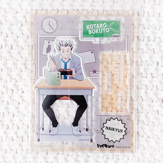 Kotaro Bokuto Fukurodani Highschool Desk Haikyuu Anime Acrylic Figure Stand