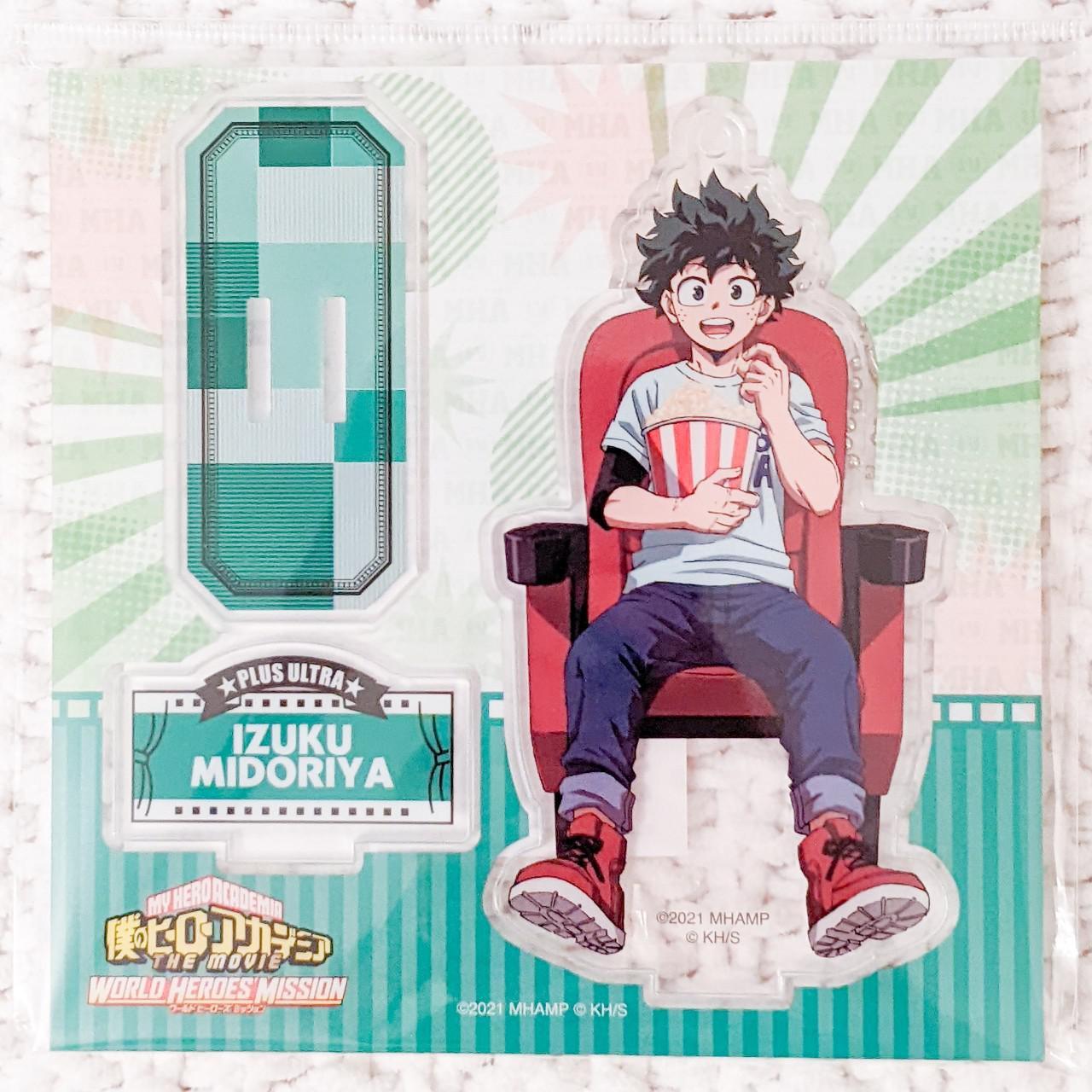 Izuku Midoriya My Hero Academia World Heroes Mission Movie Acrylic Figure Stand