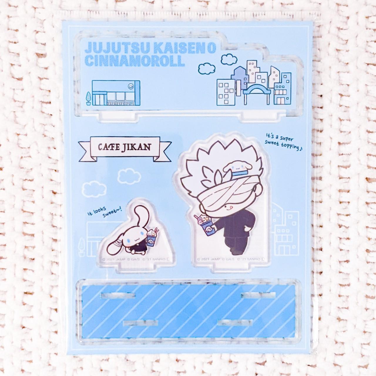 Satoru Gojo & Cinnamoroll Jujutsu Kaisen 0 Sanrio Collab Acrylic Figure Stand