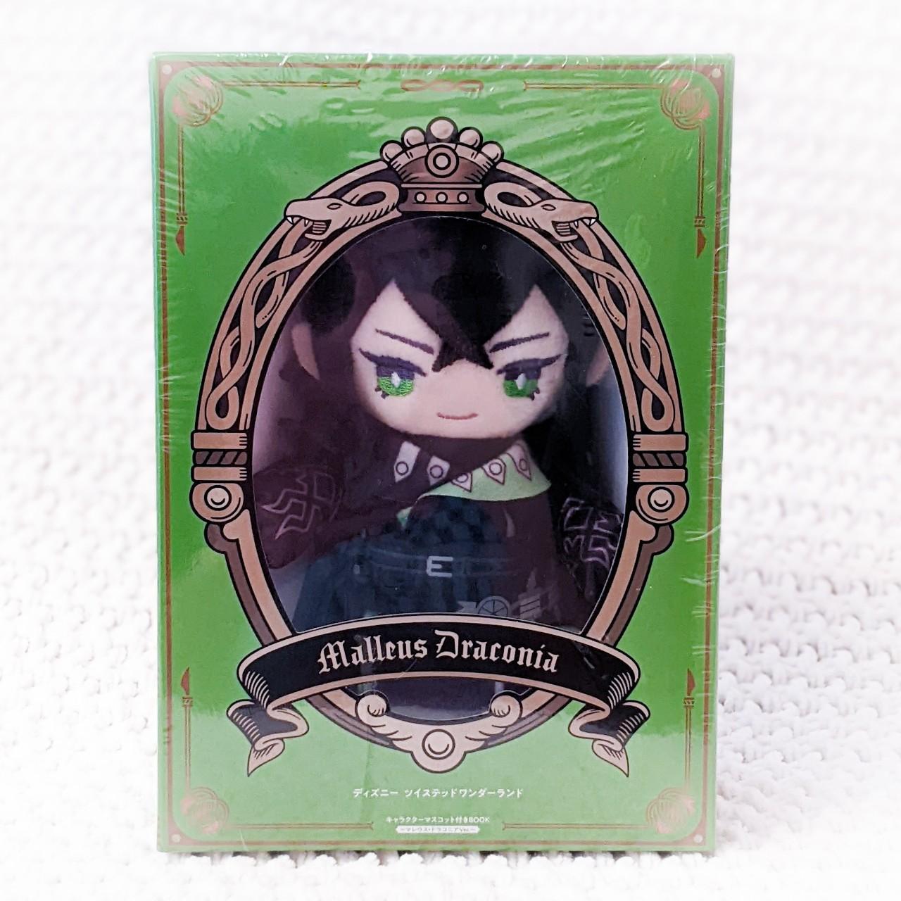 Malleus Draconia Disney Twisted Wonderland Anime Plush Doll & Book