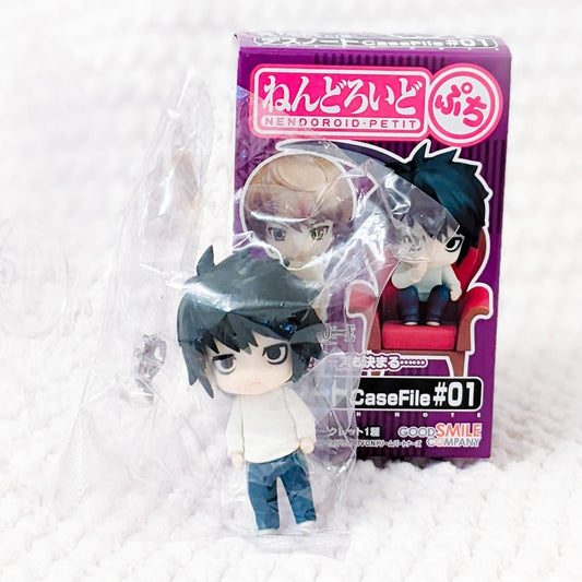 L Lawliet Death Note Case File 01 Nendoroid Petit Figure Good Smile Company